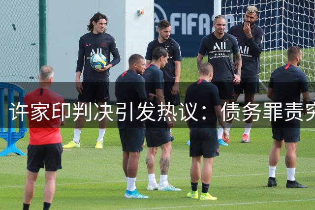 许家印判决引发热议：债务罪责究竟该归咎于谁？